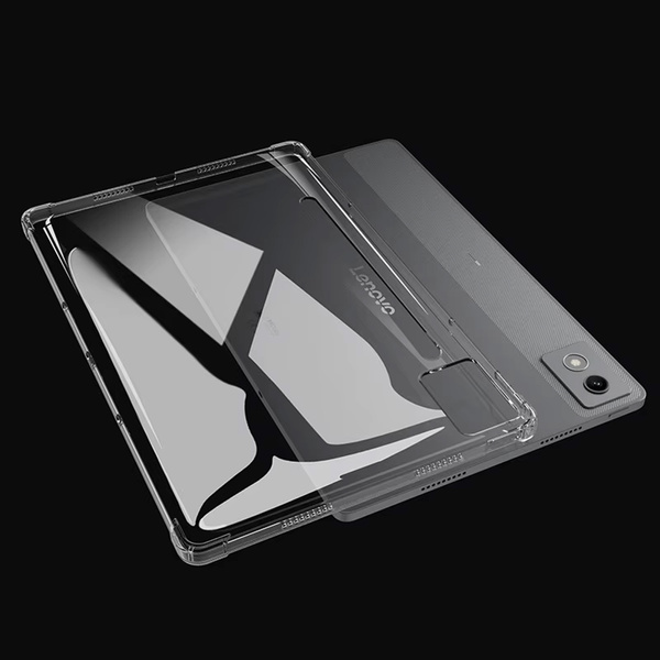 Puzdro Clear Tpu na Lenovo Idea Tab Pro / Pro MT 12.7 12 / Pro MT 2025, priehľadné - ochranné so stojanom