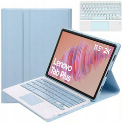 Etui z klawiaturą do Lenovo Tab Plus 11.5 - ochronne z podstawką, dostęp do portów i przycisków