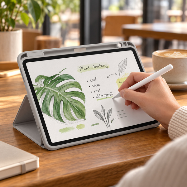 Etui Smart Pencil do Xiaomi Pad 7 / 7 PRO / Pad 8 / 8 PRO / Pad 9 - szare