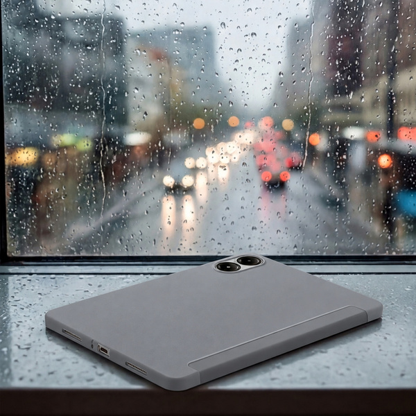 Etui do Redmi Pad 2 Pro 12.1 2025 z klapką i podstawką - szare