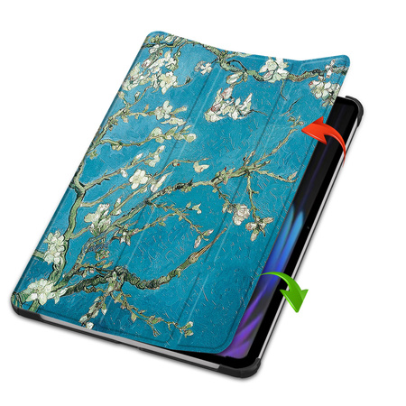 Puzdro grafické na Xiaomi Pad 7 / Pad 7 Pro 11.2 s klapkou / Xiaomi Pad 7 Pro - ochranné so stojanom
