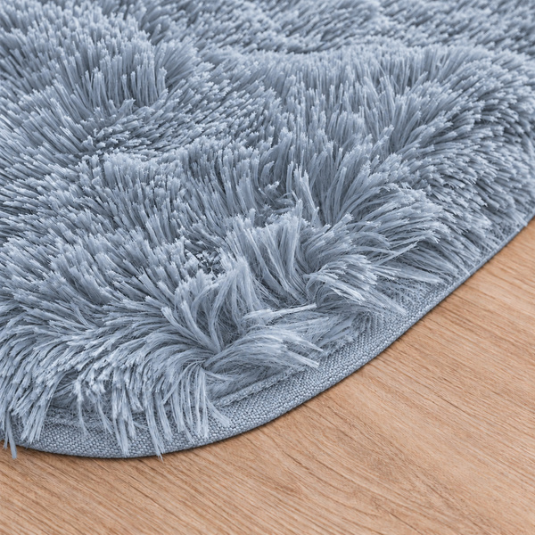 Shaggy Strado room carpet 200x300 SilverFur (Light gray)