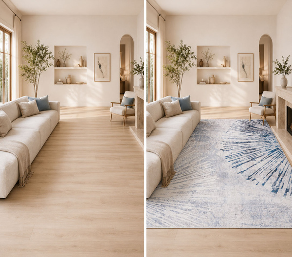 NOVO Strado carpet modern for living room delicate gray pattern velvet Gray Shine 120x160 cm