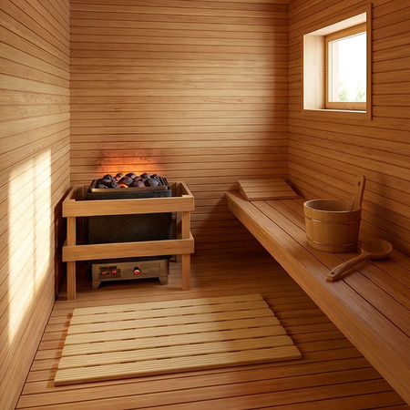 Mata łazienkowa antypoślizgowa pod prysznic brodzik do sauny basenu, beżowa