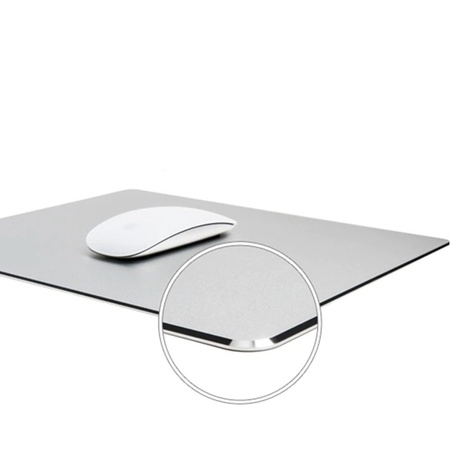 Aluminum mouse pad - Silver