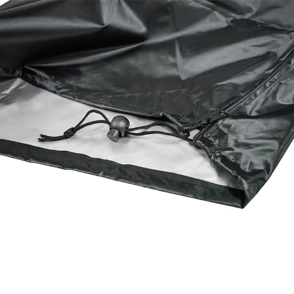 Pokrowiec na meble ogrodowe 308x138x89 cm wodoodporny UV czarny