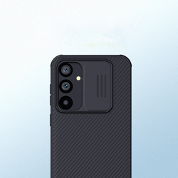 Etui Nillkin CamShield Pro do Samsung Galaxy S23 FE, zielone - ochronne z podstawką, dostęp do portów i przycisków