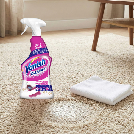 Vanish Oxi Action odstraňovač škvŕn v spreji koberce čalúnenie 500 ml aktívny kyslík