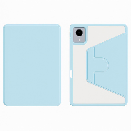 Etui OBROTOWE CLEAR do Lenovo Idea Tab 11" ZAFR0378PL TB336FU TB336ZU 2025, niebieskie