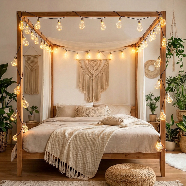 Lampki imprezowe na ogród 50LED WW