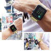 Stalowa bransoleta pasek do Apple Watch 7 45mm (Srebrna)