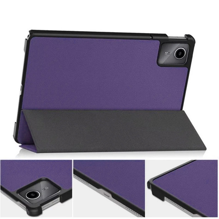Etui Smart do Lenovo Tab M11 10.95 11 TB330, fioletowe - ochronne z podstawką