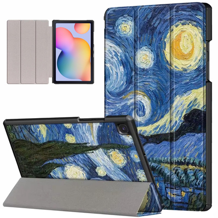 Etui Graficzne z klapką do Galaxy Tab S6 Lite 10 / Samsung Galaxy Tab S6 Lite 22 / Samsung Galaxy Tab S6 Lite 24 - ochronne