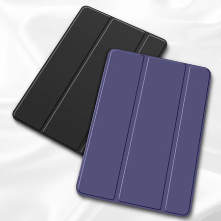 Etui Smart do Lenovo Idea Tab Pro / Pro MT 2025, czarne - ochronne z podstawką, dostęp do portów i przycisków