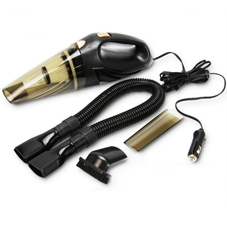Caraymin HF2001 car vacuum cleaner - compact 120W with HEPA filter and tips