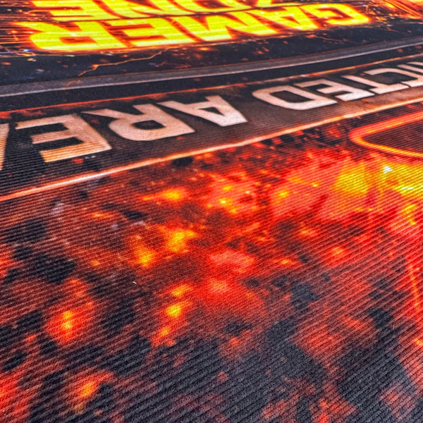 Dywan gamingowy dla gracza mata pod fotel antypoślizgowy Restricted