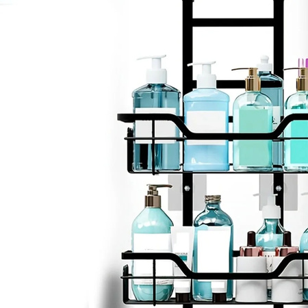 Strado Bathroom shelf hanging on glass