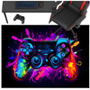 3D gaming carpet Strado ColorPad 100x150 cm modern with 3D effect for gamer's room