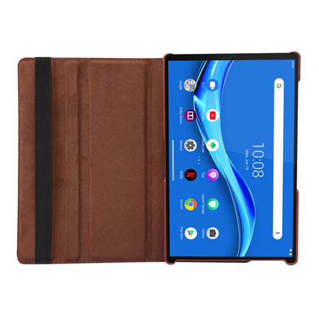 Puzdro otočné na Lenovo Tab P11 2nd Gen / Tab P11 2nd Gen TB350, čierne - ochranné so stojanom