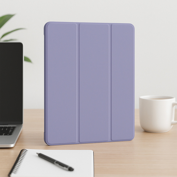 Etui Smart z uchwytem na rysik do Samsung Galaxy Tab S9 / S9 S10, fioletowe - ochronne z podstawką