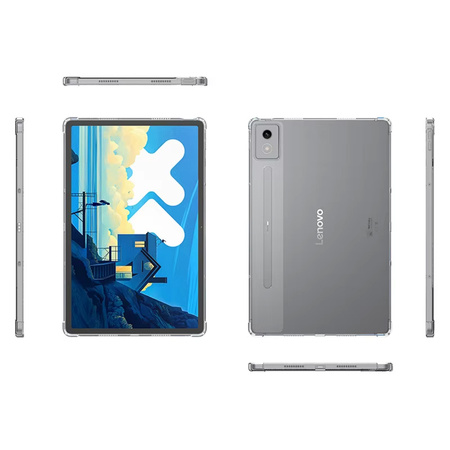 Puzdro Clear Tpu na Lenovo Idea Tab Pro / Pro MT 12.7 12 / Pro MT 2025, priehľadné - ochranné so stojanom