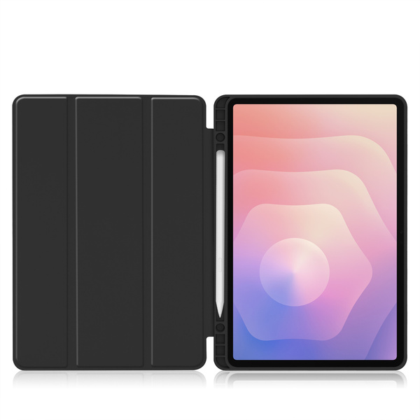 Puzdro Smart Pencil na Samsung Galaxy Tab S11 11 SM SMX736 s klapkou, čierne - ochranné