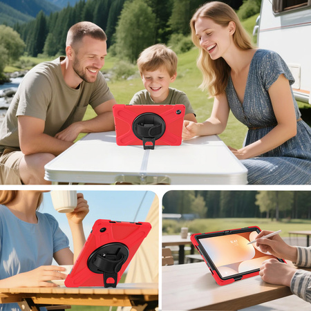 Etui do Samsung GALAXY TAB A11+ PLUS 10.9" 2025 A9+ Plus 2023 Pancerne z uchwytem