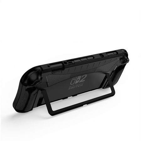 Puzdro na Nintendo Switch 2 2025 Ľahké do hrania zlepšuje úchop, čierne - ochranné so stojanom