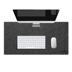 Mata na biurko podkładka pod mysz duża 90x45, szara