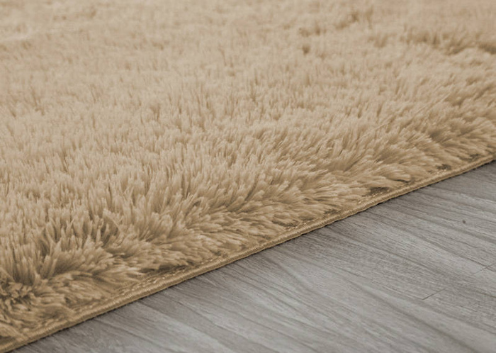Shaggy Strado rug 160x200 CappuccinoCamel (Light brown)