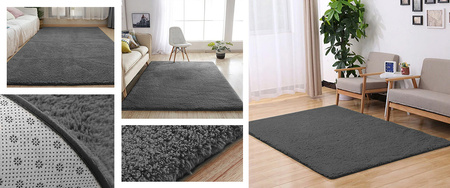 Dywan Alpaca Strado 200x200 - AlpaGrey (Szary)