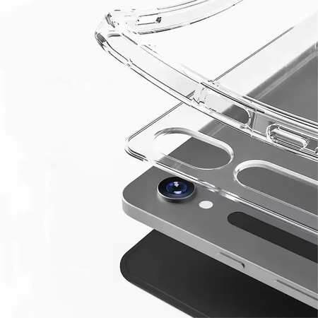 Puzdro Clear Pencil na Galaxy Tab S9 FE 10.9 SM / Galaxy Tab S9 FE 10.9 SM S10 / Samsung Galaxy Tab S9, čierne - ochranné