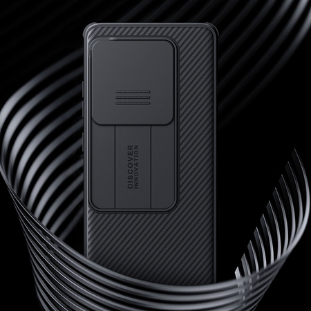 Etui Nillkin CamShield Pro do OnePlus 12R, niebieskie - ochronne z podstawką, dostęp do portów i przycisków