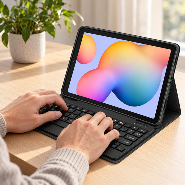 Etui z klawiaturą do Galaxy Tab S6 Lite z uchwytem na rysik