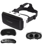 Zestaw Okulary gogle 3D VR 360 Shinecon G06 2019 + Gamepad - do smartfona