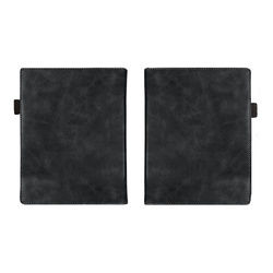 Etui z paskiem do Pocketbook Inkpad 4 / Color 2, czarne - ochronne z podstawką