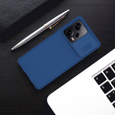 Etui Nillkin CamShield Pro do Xiaomi Poco X5 Pro 5G (Niebieskie)