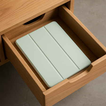 Etui Clear Pencil Galaxy Tab S9 FE S10 FE- Green