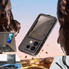 IP68 360+ strap waterproof case for Note 13 Pro 5G (Black)