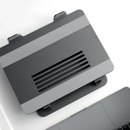 Podstawka Nillkin PRODESK Regulowana aluminiowa stojak szary pod laptopa