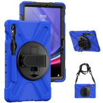 Etui Armor z uchwytem do Galaxy Tab S9/ S9 FE/ S10 FE SM-X710/X716B/X510, granatowe