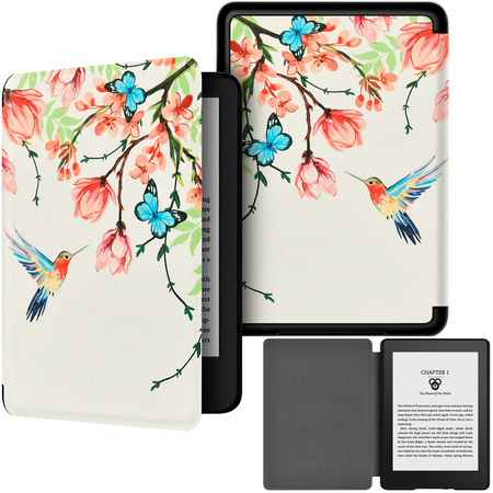 Kindle Paperwhite 6/ Colorsoft/ Signature Edition- Hummingbird graphic case