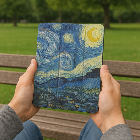 Etui Graficzne z klapką do Galaxy Tab S6 Lite 10 / Samsung Galaxy Tab S6 Lite 22 / Samsung Galaxy Tab S6 Lite 24 - ochronne