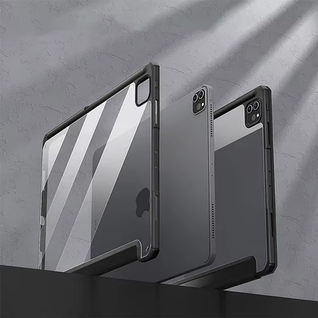 Etui pokrowiec Hard Crystal Pencil do iPad Pro 13 Gen 5 A2925 A2926 A3007, niebieskie