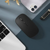 Myš Bezdrôtová myš počítačová Bluetooth 2.4G Senzor Optický, žltá