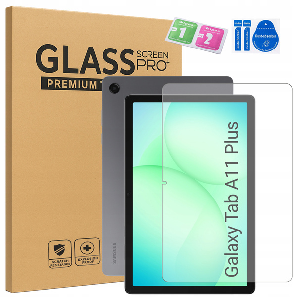 Tvrdené sklo matné na Galaxy Tab A11+ Plus 10.9 2025 / A9+ Plus 11 2023 - ochrana displeja 9H, plné krytie