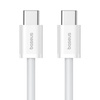 Kábel Baseus Superior Series ll USB-C 30W 480Mb / s 1m, biely