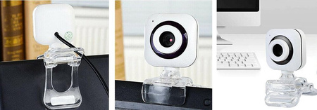 WebCam 8812 webcam with microphone (White and Black)