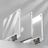 Puzdro grafické na Apple iPad 10.9 2022 Gen 10 / 11 2025 A16 Gen 11 s klapkou, čierne - ochranné so stojanom