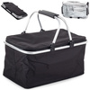 Picnic basket thermal picnic basket shopping cart